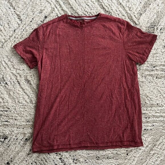 Mens Red Short Sleeve tshirt size Large - Picture 1 of 4